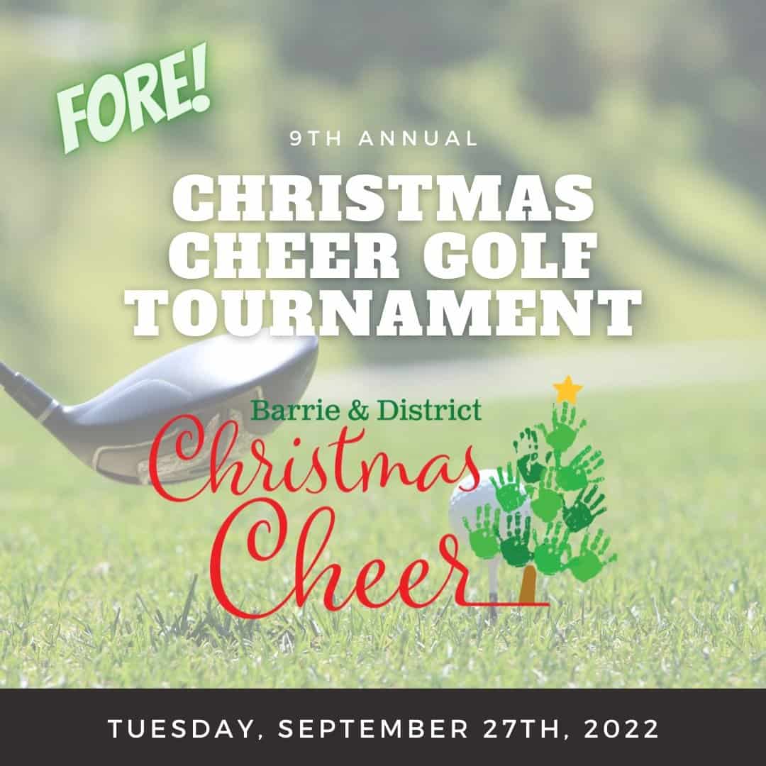 9th Annual Christmas Cheer Charity Golf Tournament Barrie & District Christmas Cheer